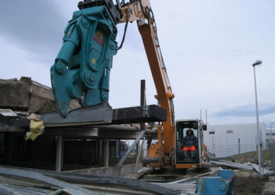 Villars-sur-Glâne – démolition usine Usiflamme